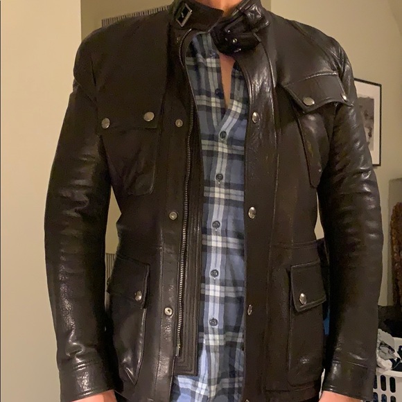 belstaff circuitmaster leather jacket